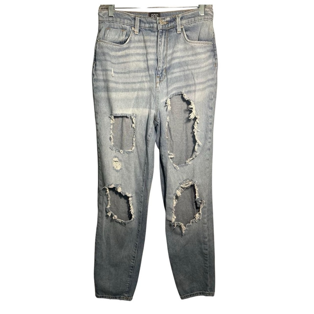 BDG Urban Outfitters Mom Hi-Rise Destroyed Jeans